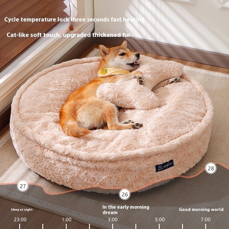 Removable & Washable Pet Bed – Soft Dog & Cat Sleeping Bed