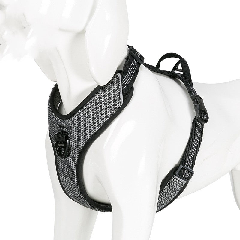 Reflective Dog Harness Vest – Explosion-Proof Adjustable Pet Walking Tank Top