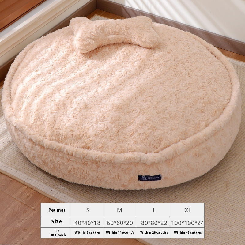 Removable & Washable Pet Bed – Soft Dog & Cat Sleeping Bed