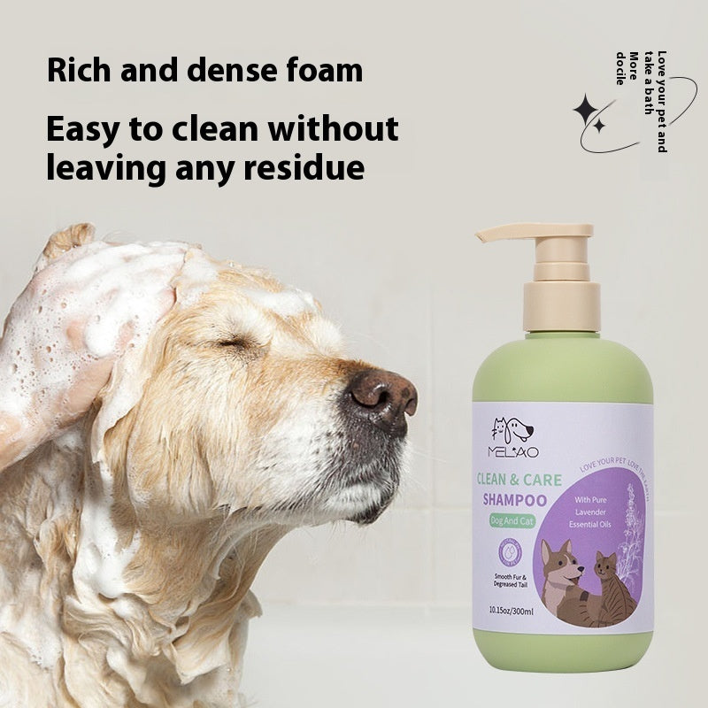 Pet Shower Gel Shampoo – Long Lasting Care Dog & Cat Grooming Shampoo