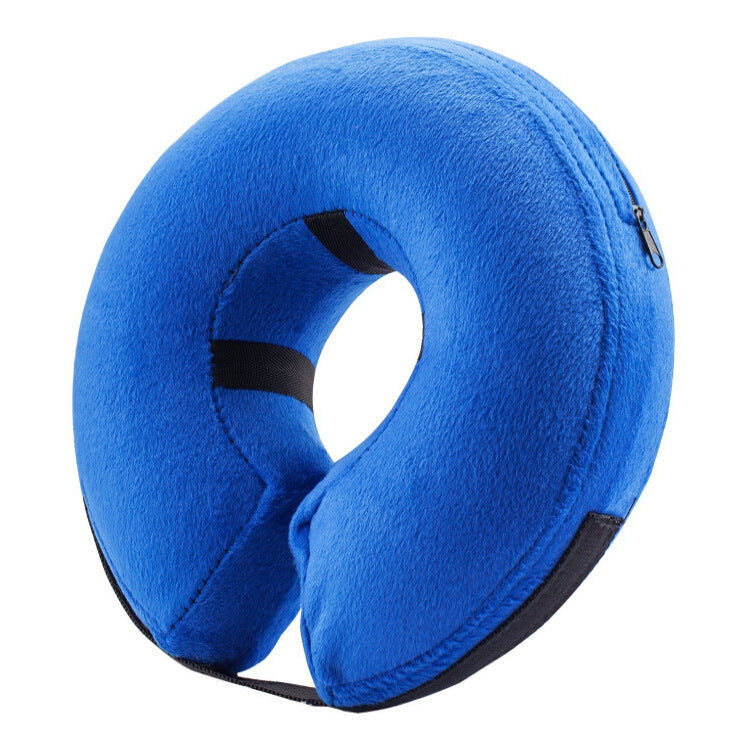 Inflatable Pet Recovery Collar – Soft Protective Cone for Dogs & Cats
