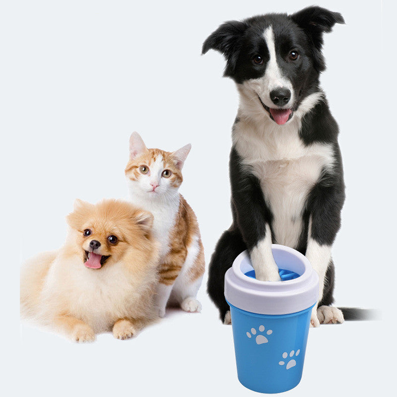 Silicone Pet Paw Cleaner Cup – Portable Dog & Cat Foot Cleaning Washer