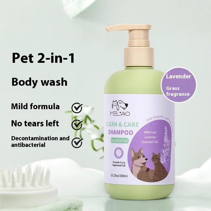 Pet Shower Gel Shampoo – Long Lasting Care Dog & Cat Grooming Shampoo