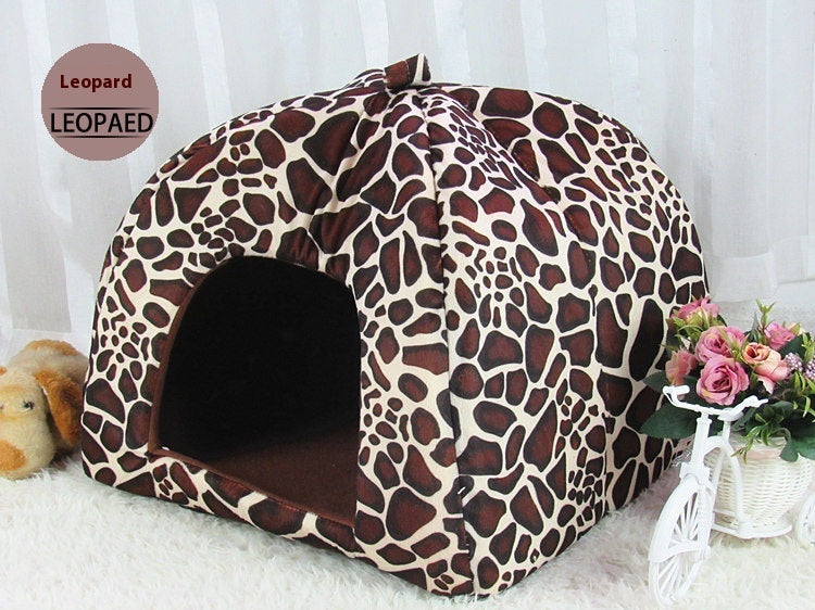Pet House Indoor Shelter – Cozy Cat & Small Dog Sleeping House
