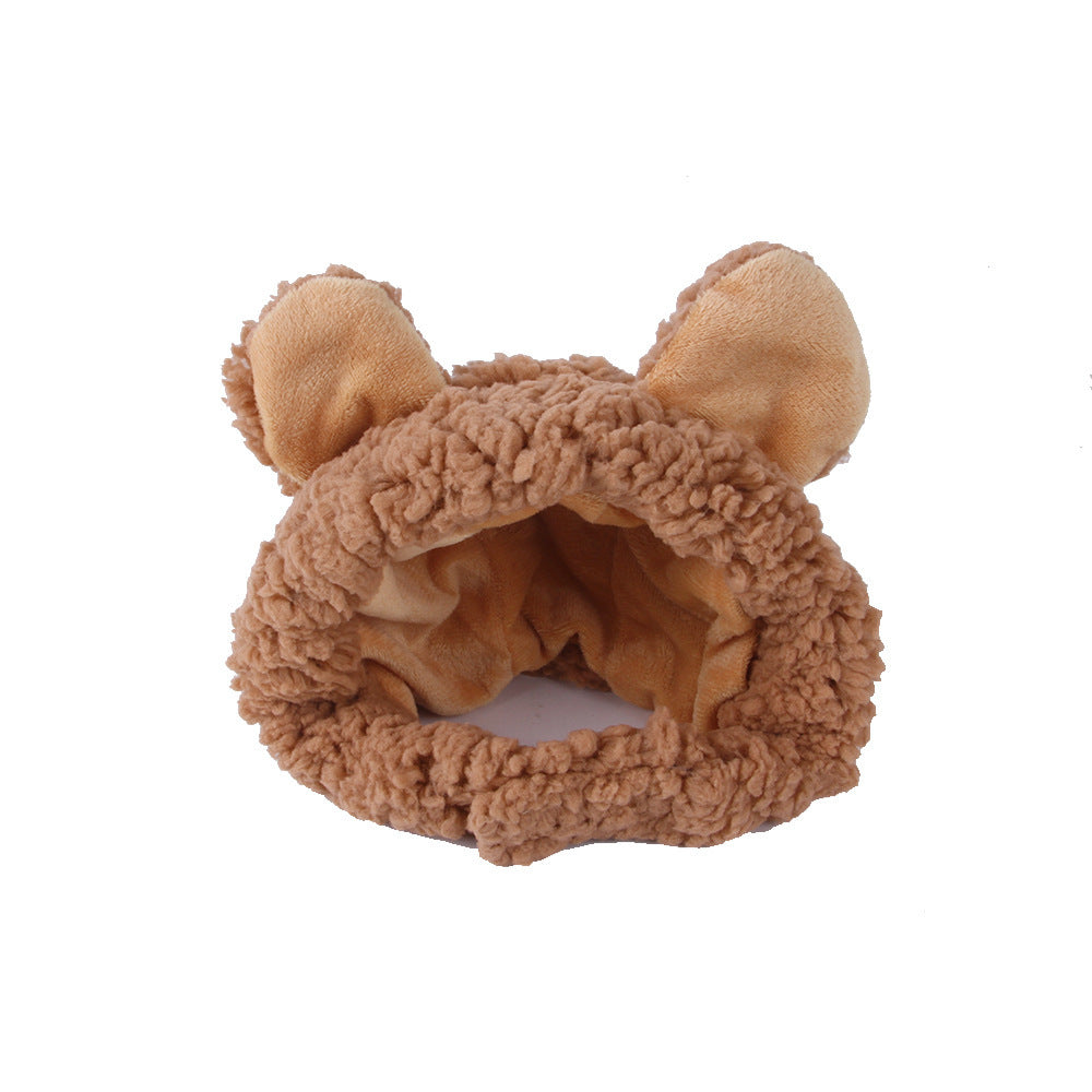 Funny Curly Hair Pet Hat for Cats & Dogs | Cute Wig Costume for Pets