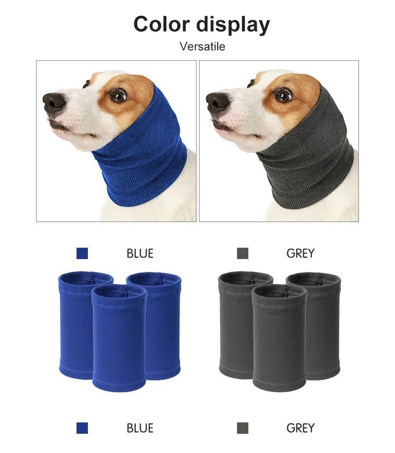 Pet Anxiety Relief Earmuff – Noise Cancel Grooming Headband for Dogs