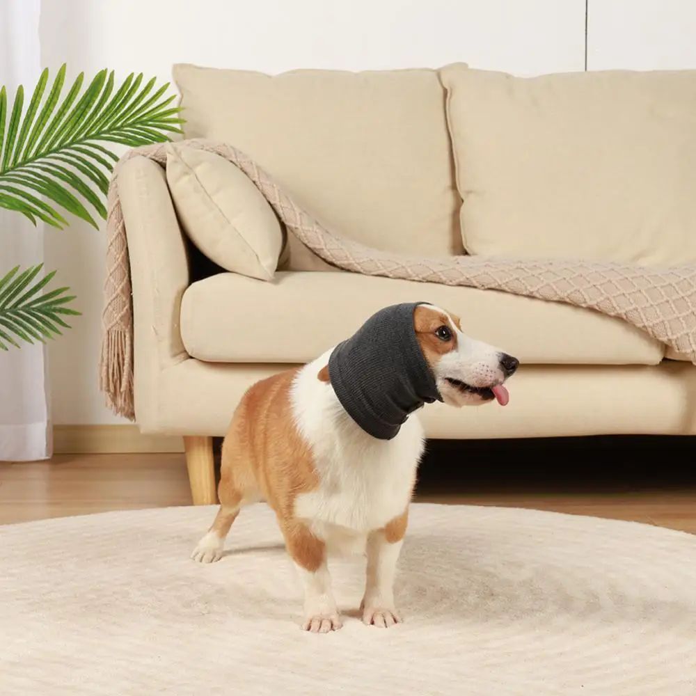 Pet Anxiety Relief Earmuff – Noise Cancel Grooming Headband for Dogs