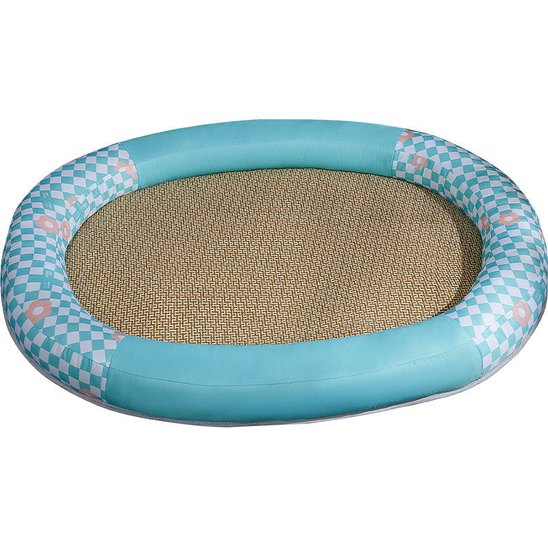 Cooling Pet Mat Bed for Dogs & Cats Oval Summer Cooling Pad Pet Nest