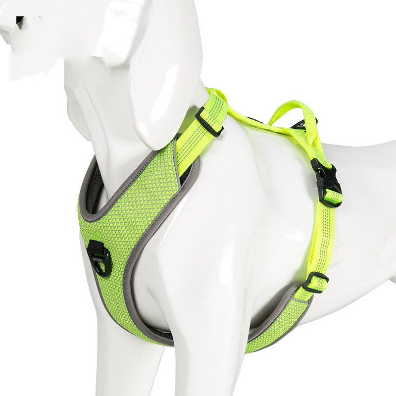 Reflective Dog Harness Vest – Explosion-Proof Adjustable Pet Walking Tank Top