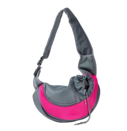 Portable Pet Travel Bag for Small Dogs & Cats – Breathable Pet Carrier Shoulder Bag