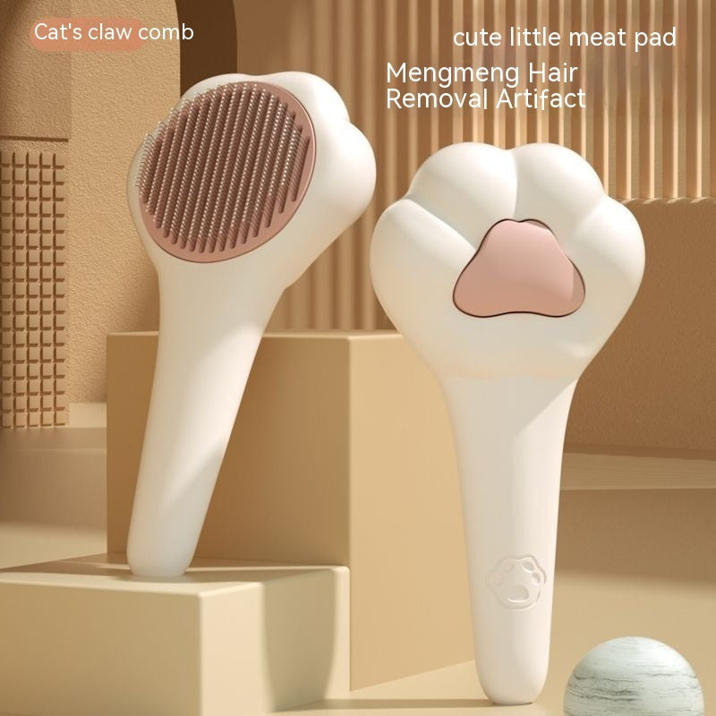 Self Cleaning Pet Grooming Brush | One Click Hair Remover for Dogs & Cats