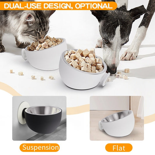 Magnetic Pet Bowl Anti-Slip – Cat & Dog Food Feeder Bowl