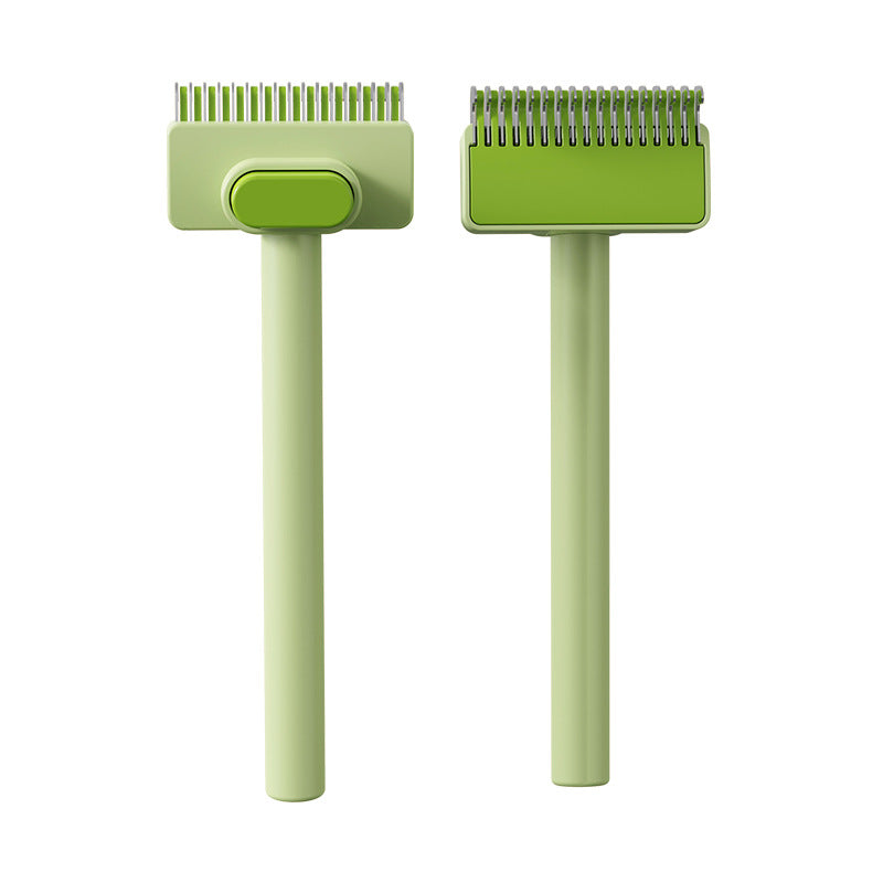 Pet Detangling Grooming Comb – Dog & Cat Hair Knot Remover Brush