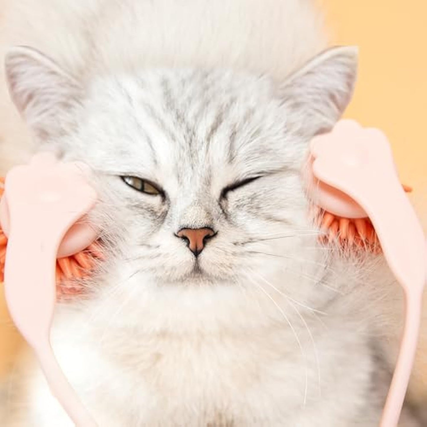 Cat Massager Roller Comb – Pet Grooming Tool for Head & Face Massage