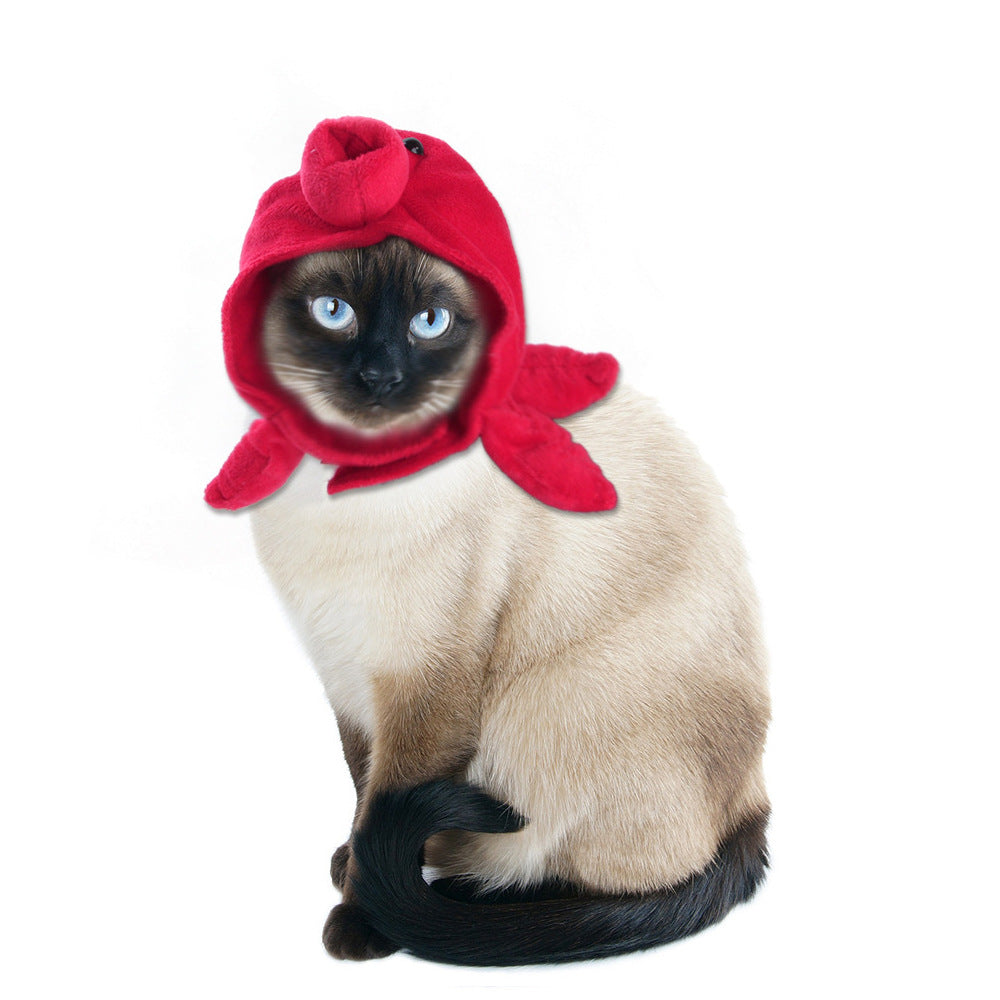 Funny Curly Hair Pet Hat for Cats & Dogs | Cute Wig Costume for Pets
